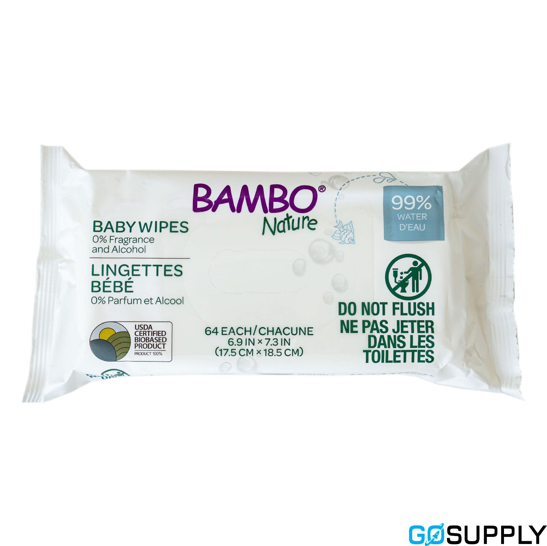 BAMBO Nature Baby Wipes - Thumbnail 2
