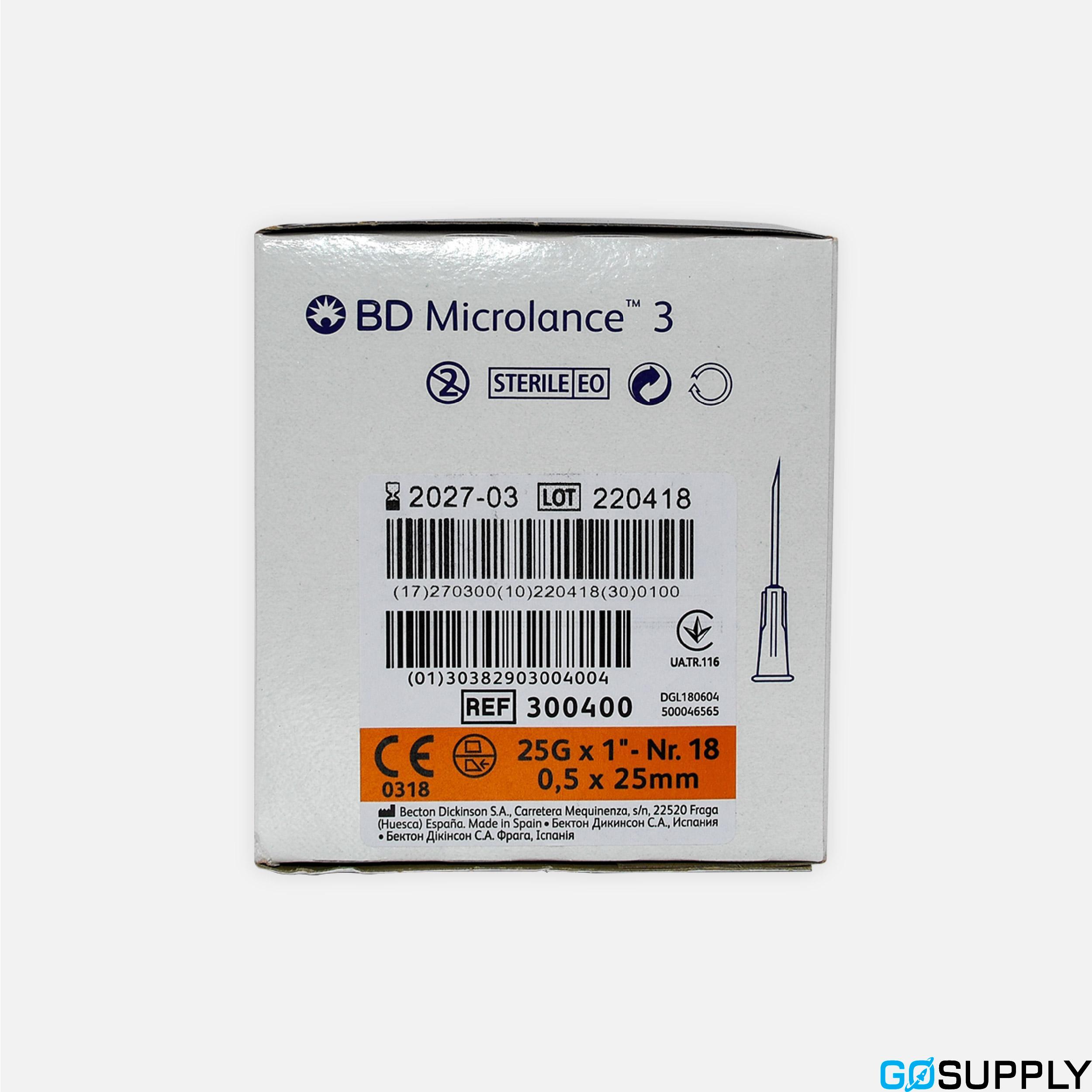 BD Microlance Needle 25G 25mm  - Main Image