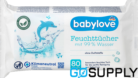 BabyLove Water Wet Wipes (240 pack) - Main Image