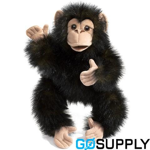 Baby Chimpanzee Hand Puppet - Thumbnail 4