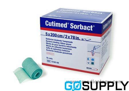 CUTIMED SORBACT RIBBON GAUZE