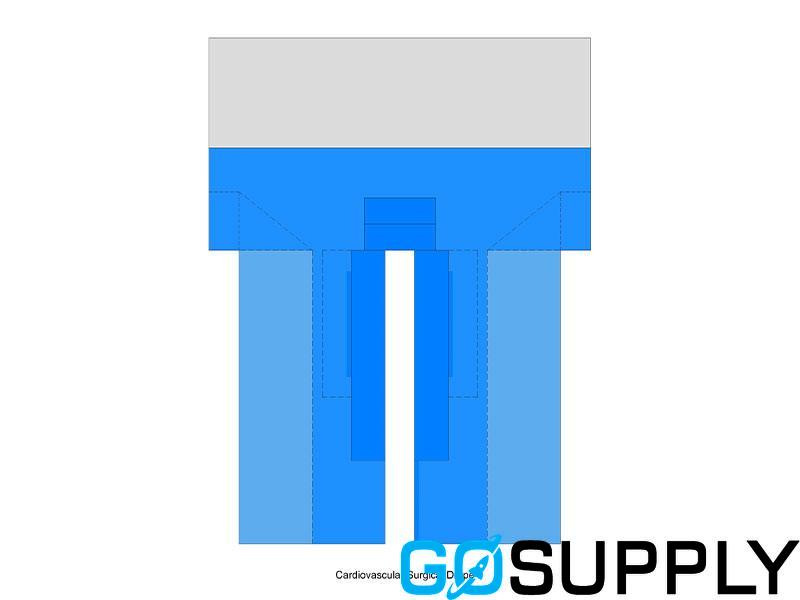 Cardiac Surgical Drape - Thumbnail 2