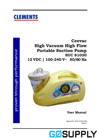 Clements Filter Hydrophobic for Ceevac - Thumbnail 2