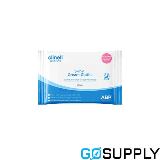 Clinell Contiplan 3 in 1 Cream Cloths