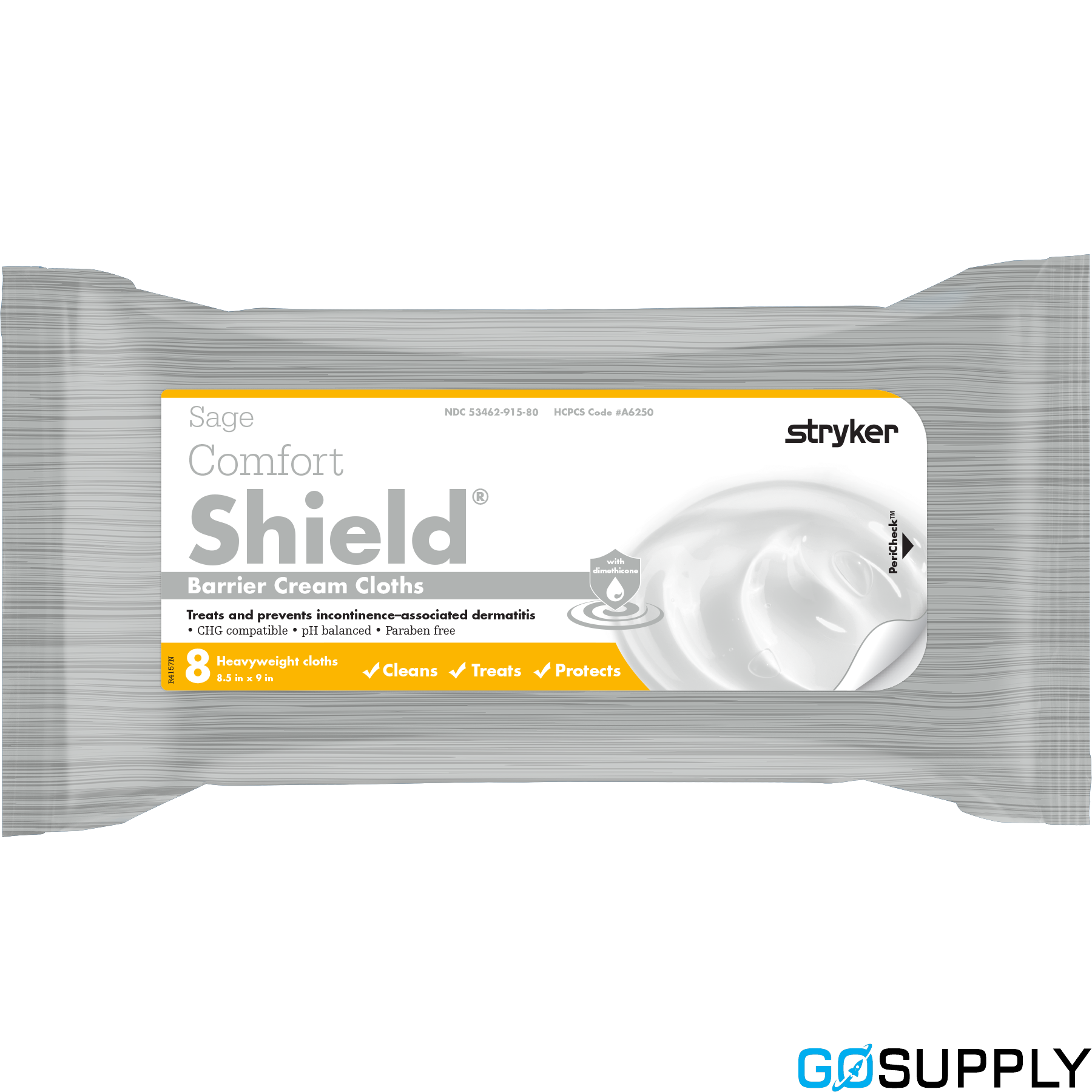 Comfort Shield Barrier Cream Cloths
