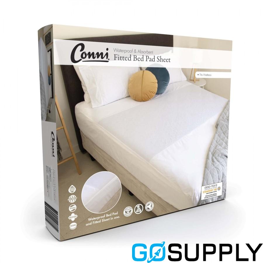 Conni Fitted Bed Pad Sheet - Thumbnail 6