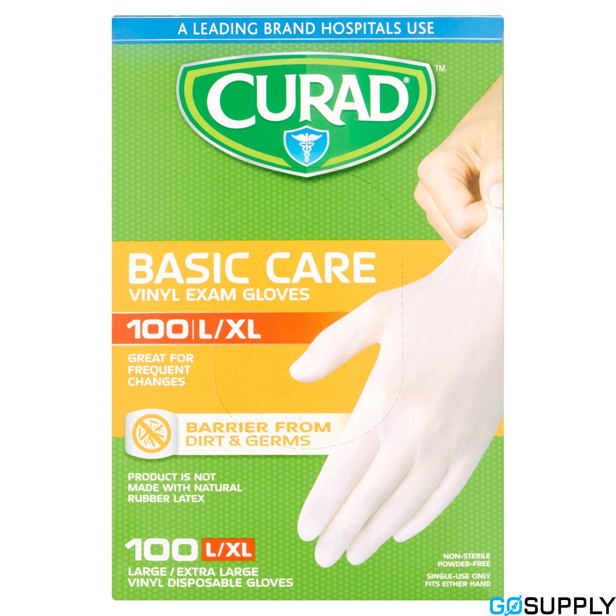 Curad Exam Gloves Vinyl - Thumbnail 2