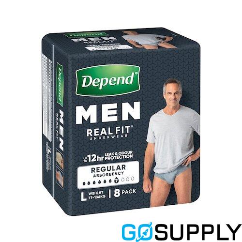 Depend Realfit Underwear for Men - Thumbnail 7
