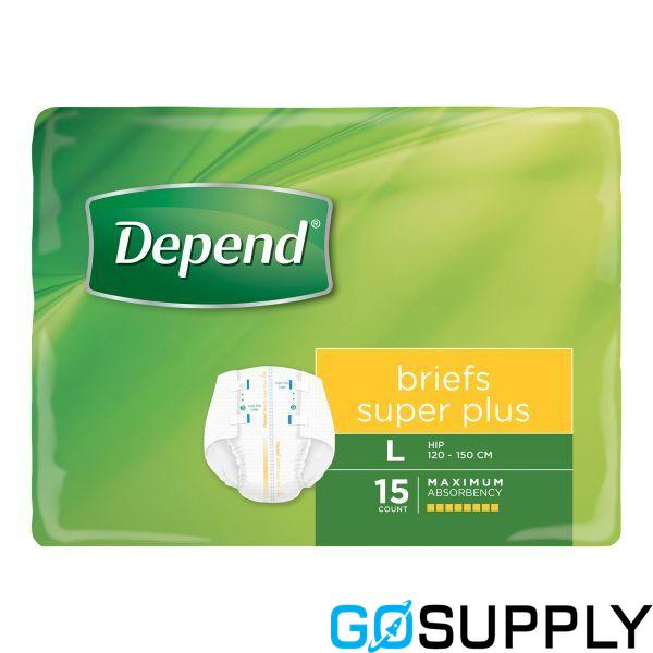 Depend Super Plus Briefs - Thumbnail 4