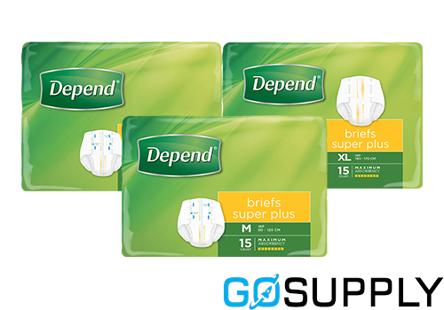 Depend Super Plus Briefs - Thumbnail 3