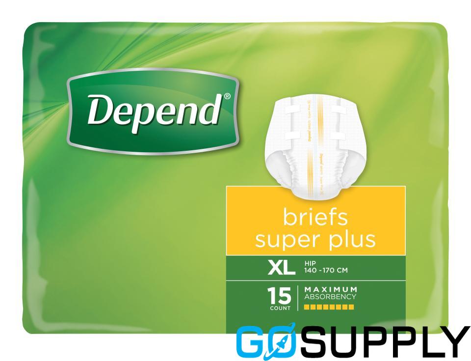 Depend Super Plus Briefs