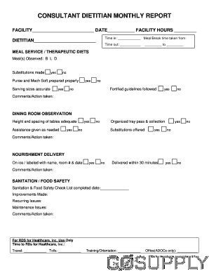 Dietitian Consultation and Report - Main Image