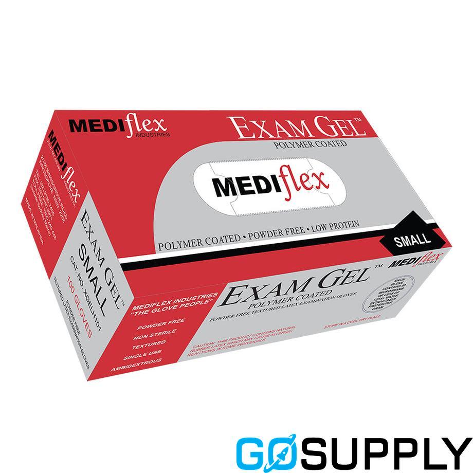 EXAMGEL LATEX GLOVES POWDER FREE - Thumbnail 2