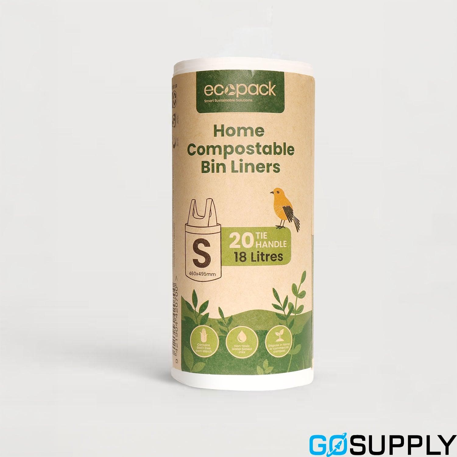 Ecopack Compostable Bin Liners Bulk Box - Thumbnail 9