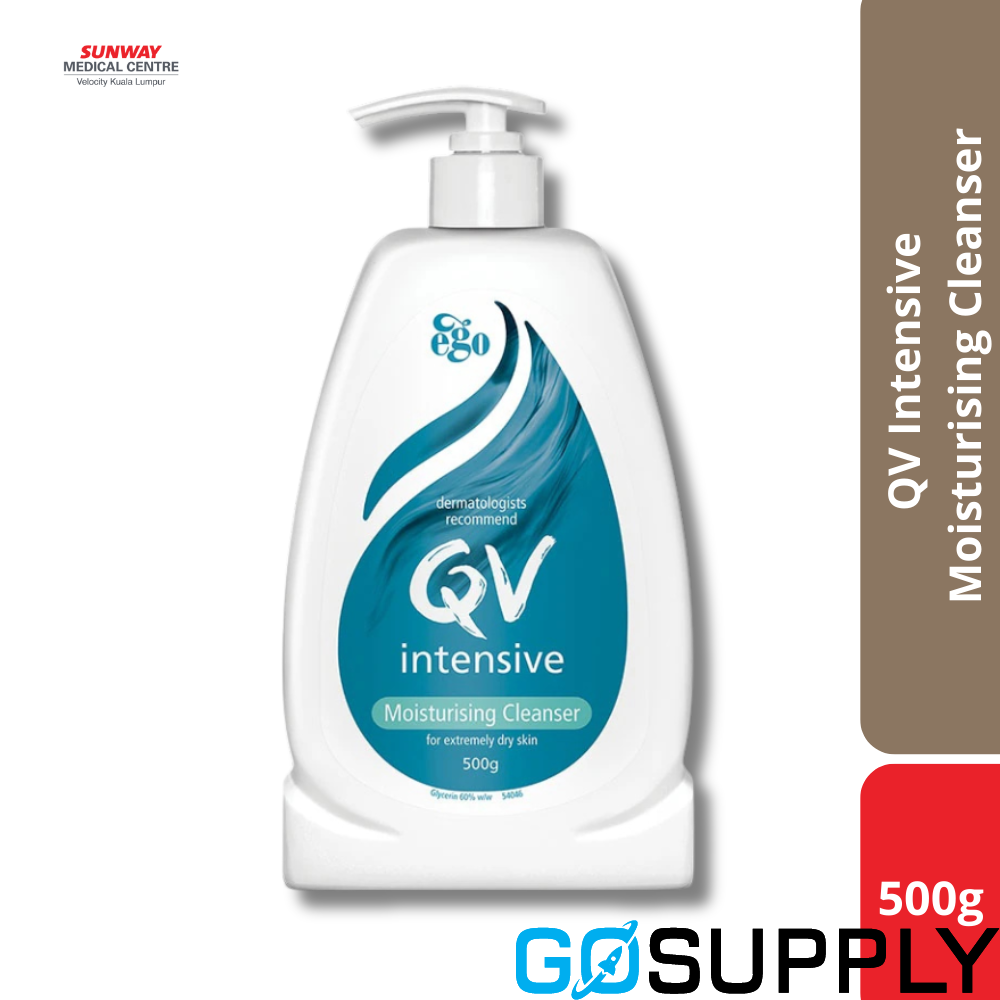 Ego QV Intensive Moisturiser Cleanser / Wash 500g - Thumbnail 3