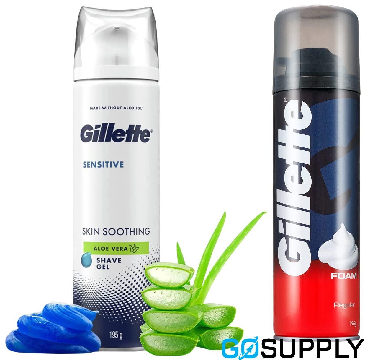 Gillette Sensitive Aloe Vera Shave Gel - Main Image