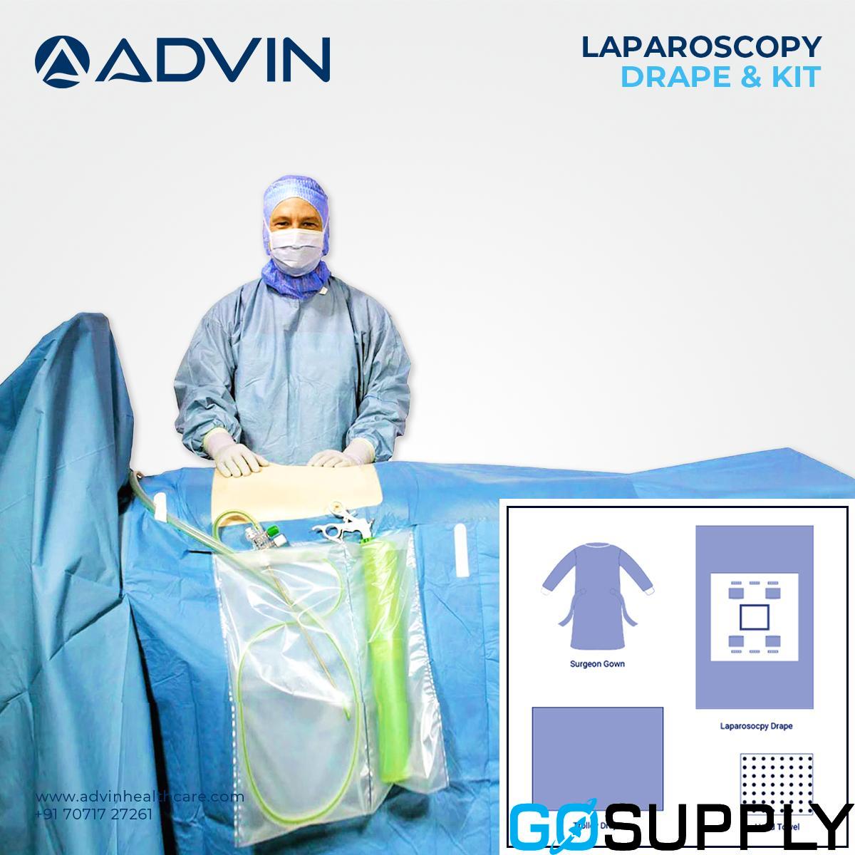 Gynecologic Laparoscopic Drape - Main Image