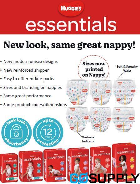 HUGGIES NAPPY ESSENTIAL JUNIOR - Thumbnail 2
