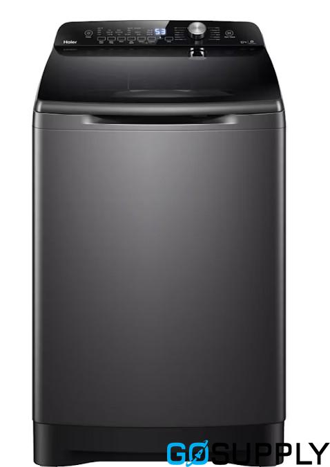 Haier 10kg Top Load Washing Machine - Black - Main Image