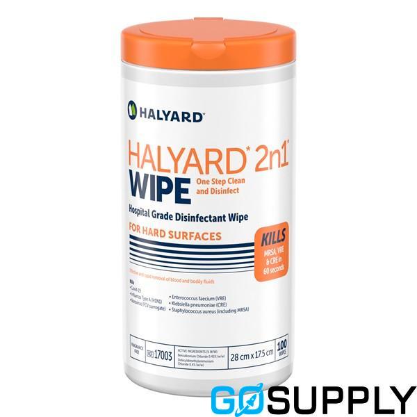 Halyard 2 in 1 Hospital Grade Wipes - Thumbnail 4