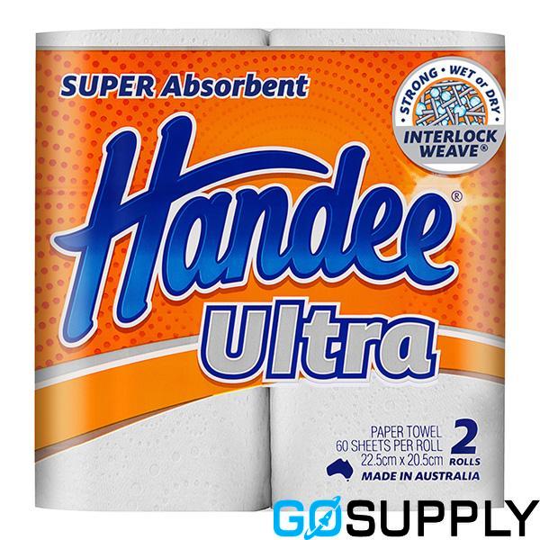 Handee Towel Ultra White Twin - Thumbnail 2