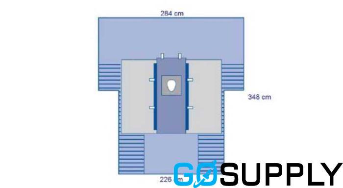 Hip T-Drape with Pouch - Main Image