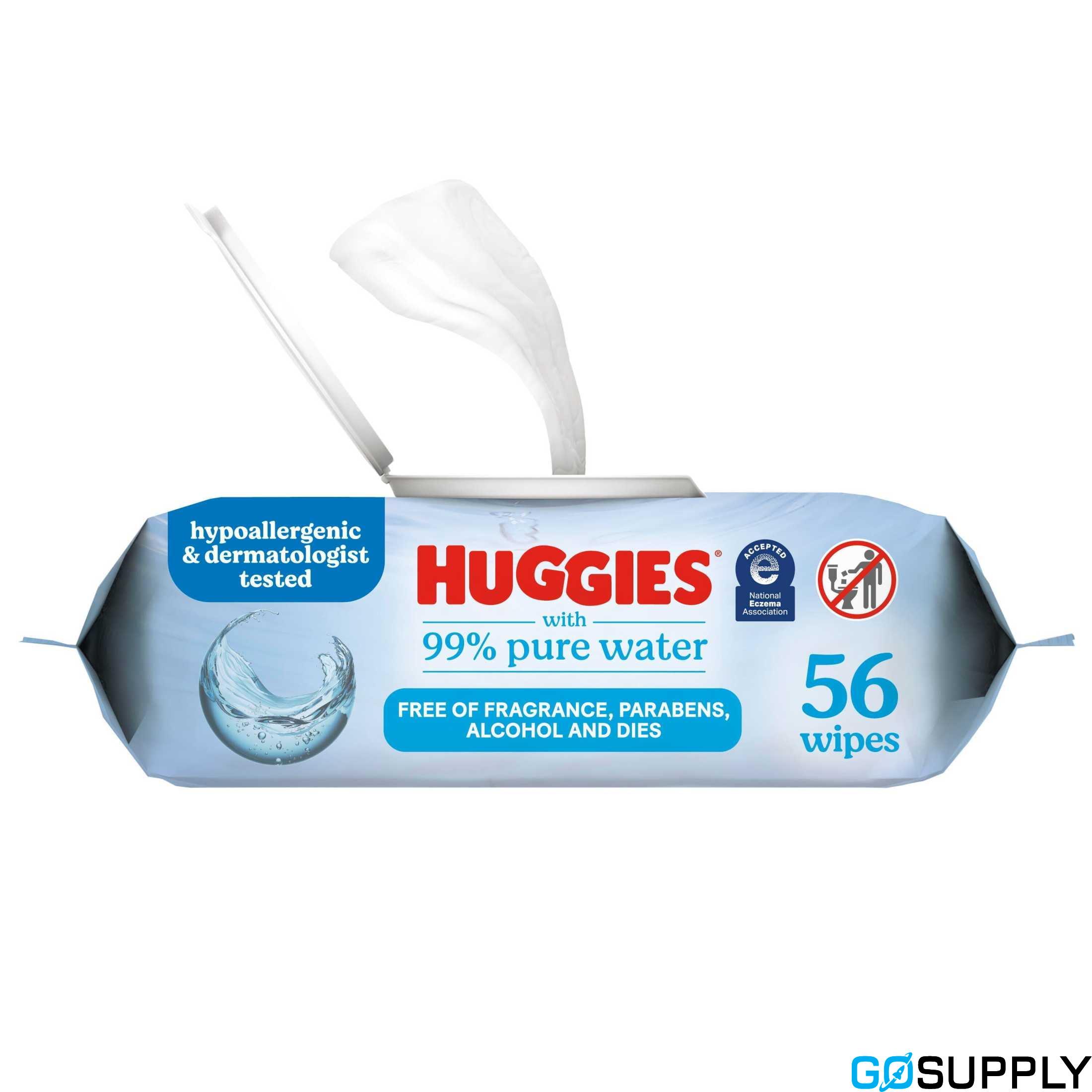 Huggies Baby Wipes 99% Purified Water - Thumbnail 5