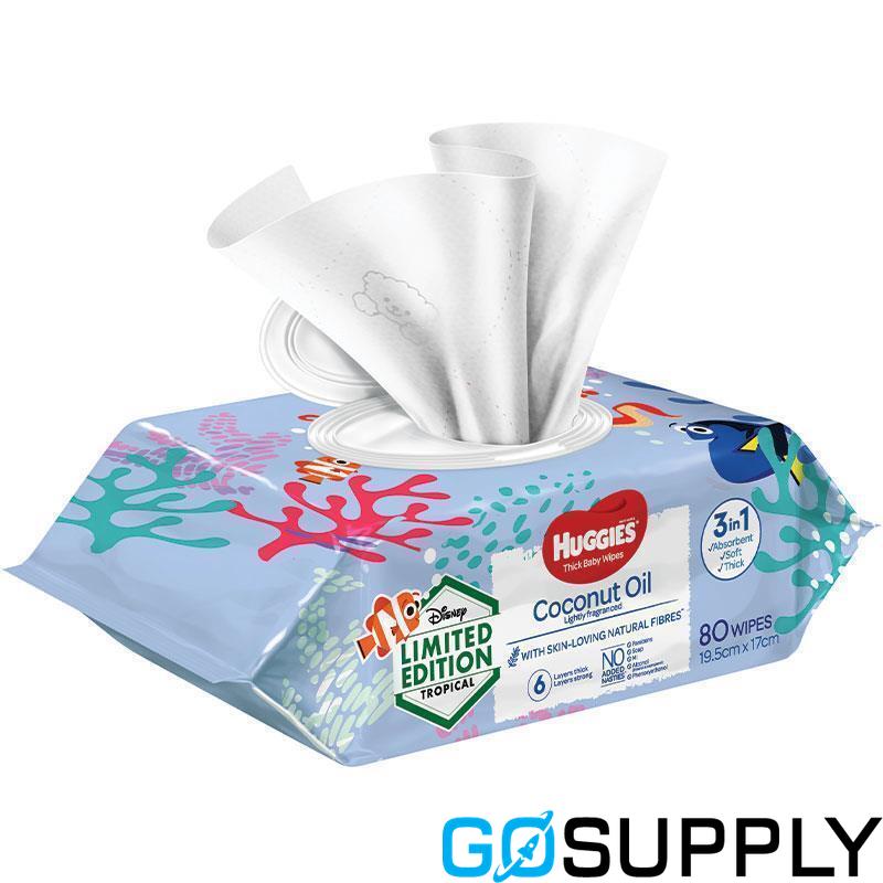 Huggies Wipes Coconut - Thumbnail 2