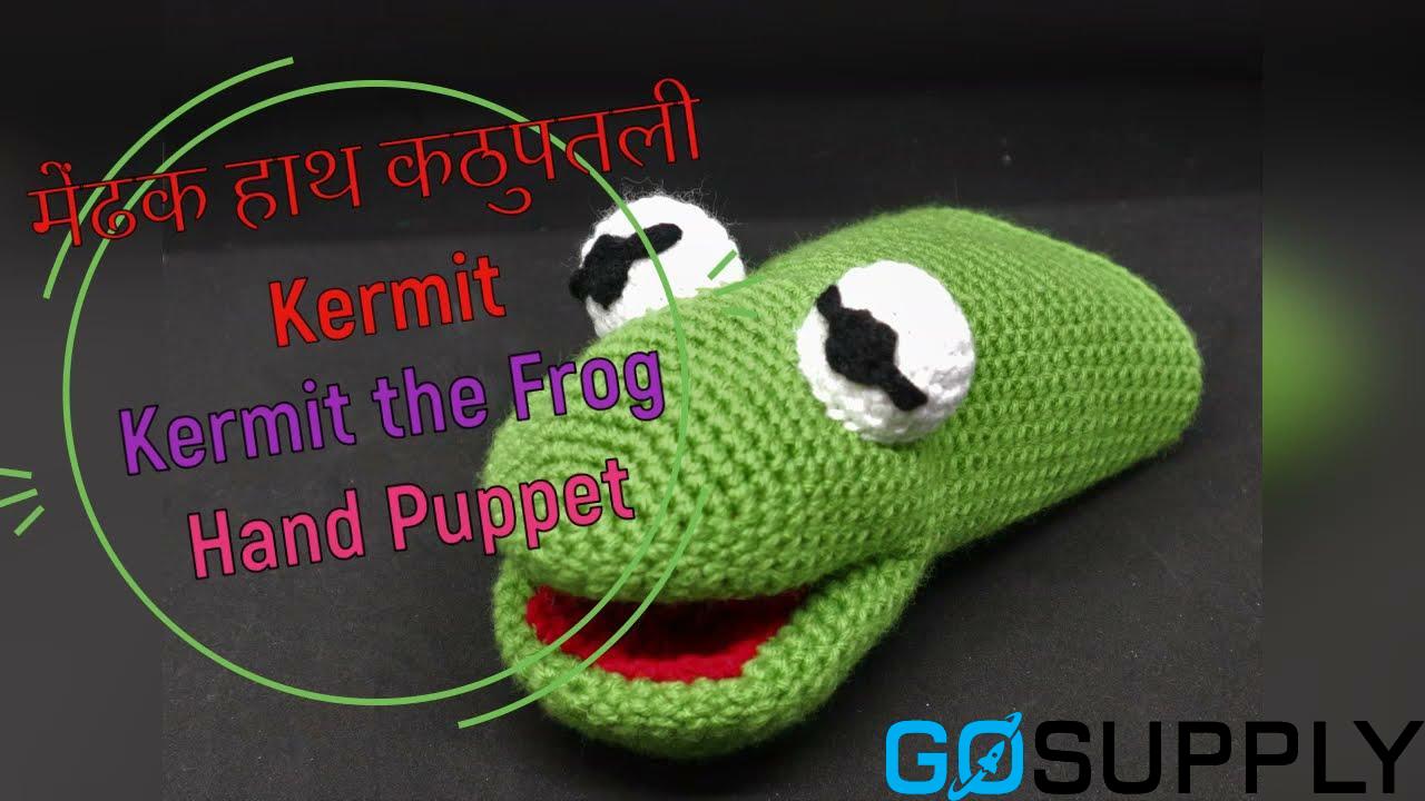 Kermit Frog Hand Puppet - Thumbnail 2