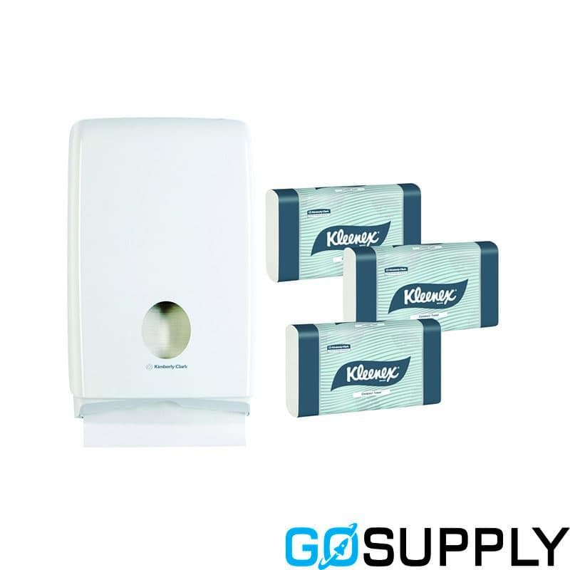 Kleenex Compact Hand Towel Starter Pack - Main Image