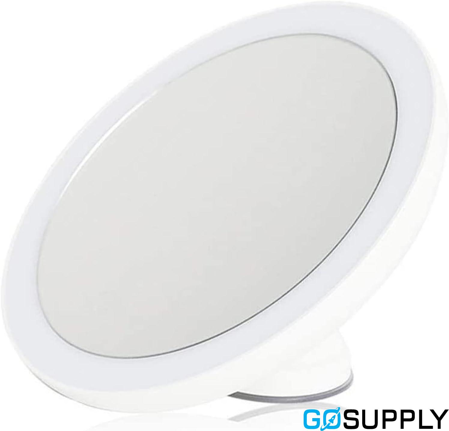 LED 5x Bathroom Mirror with Suction Cup - Main Image
