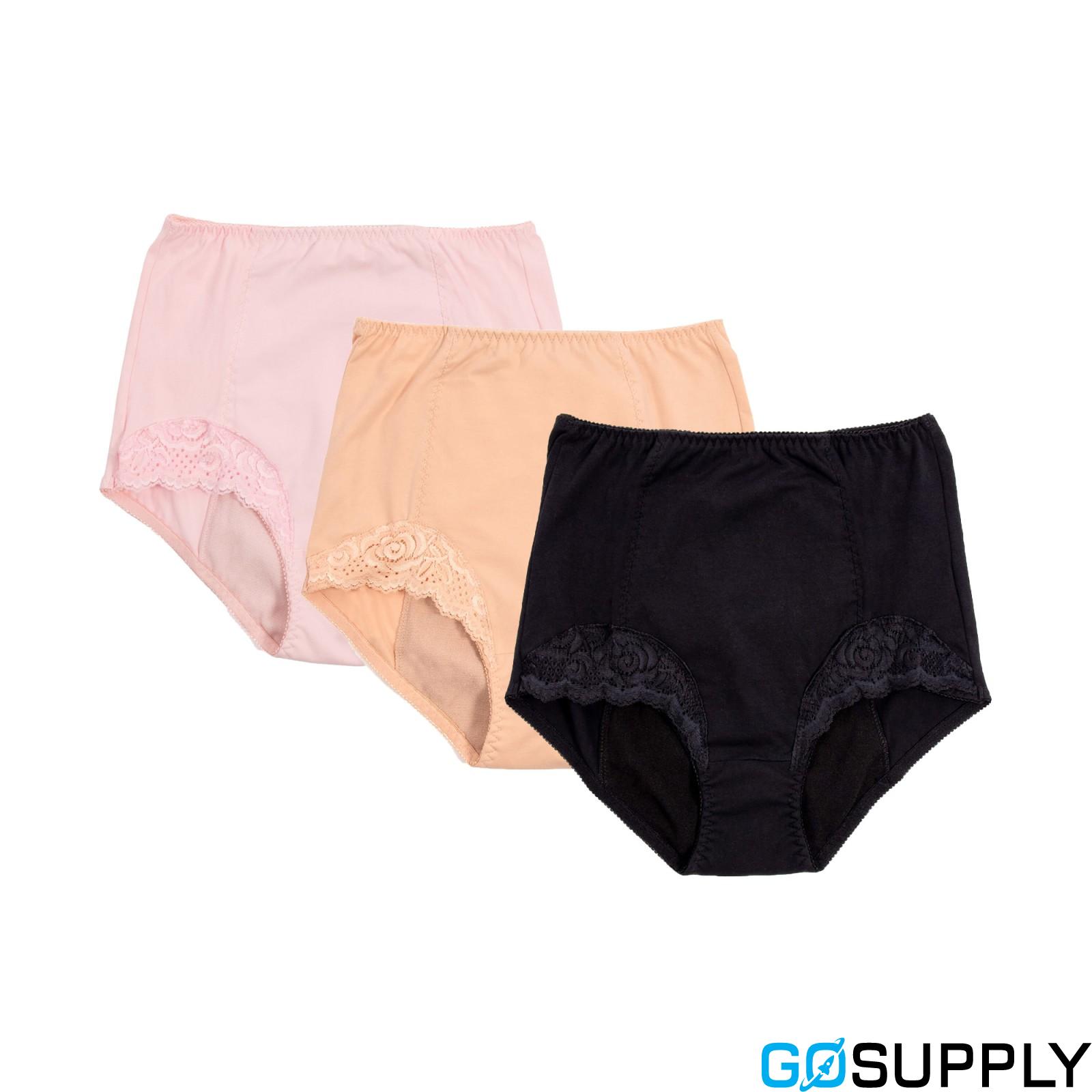 Ladies Chantilly Mixed (Black, Beige, Pink) - Main Image