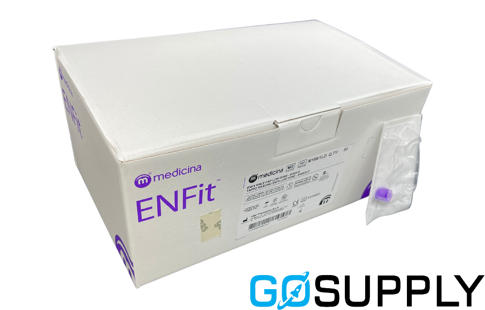  Medicina ENFit Male Caps For Syringes - Main Image