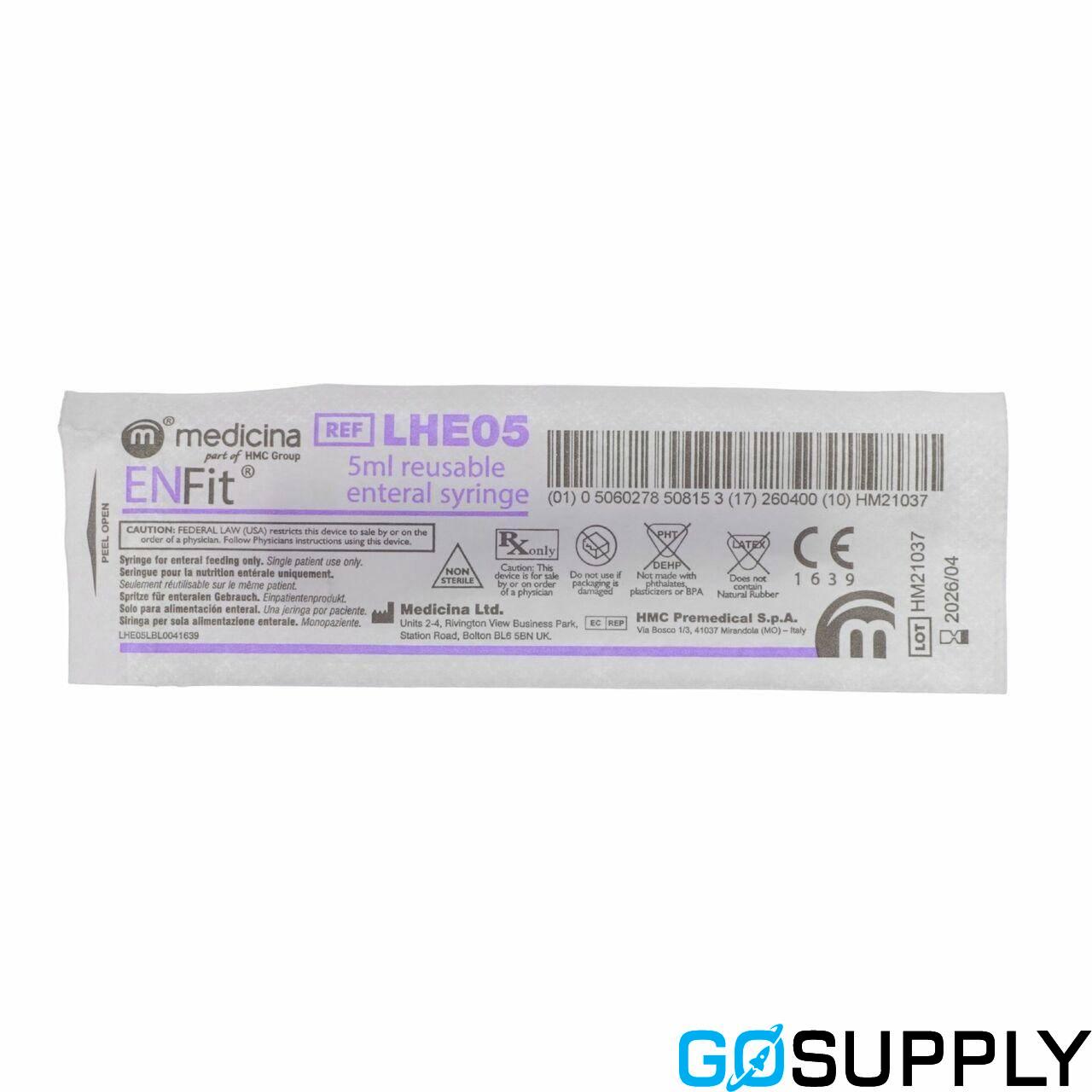 Medicina REUSABLE ENTERAL SYRINGE - Thumbnail 7