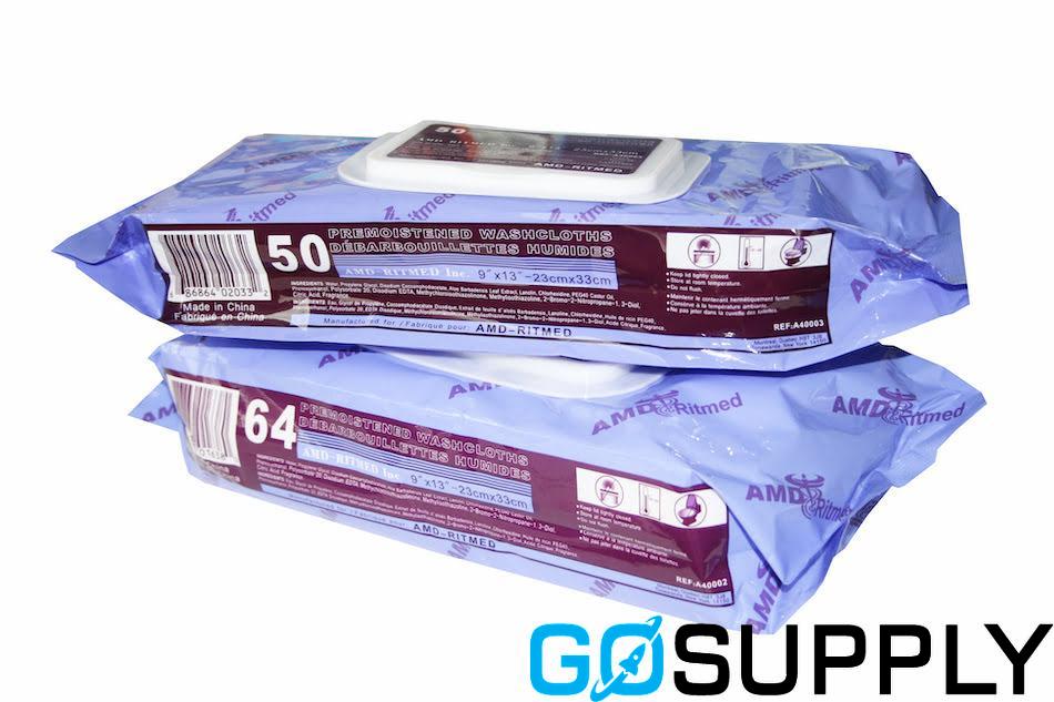 Medicom Pre-Moistened Washcloth - Thumbnail 2