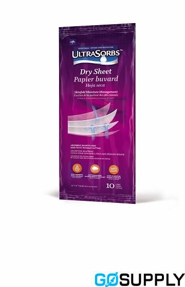 Medline Ultrasorb Skinfold Dry Sheet - Thumbnail 3