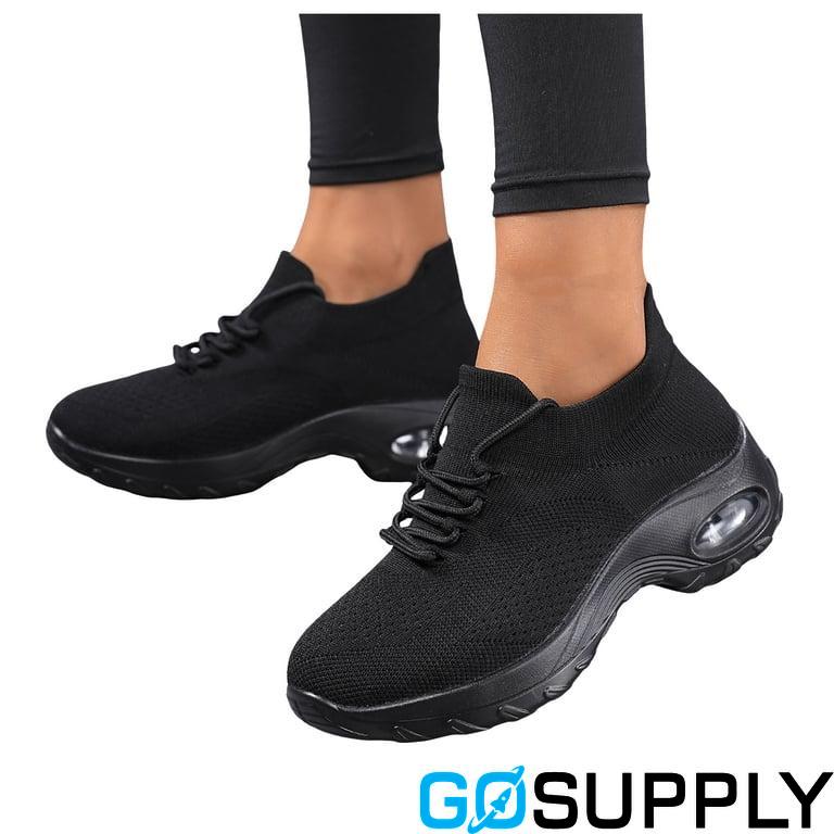 Mid Top Sneaker (Women) - Black - Main Image