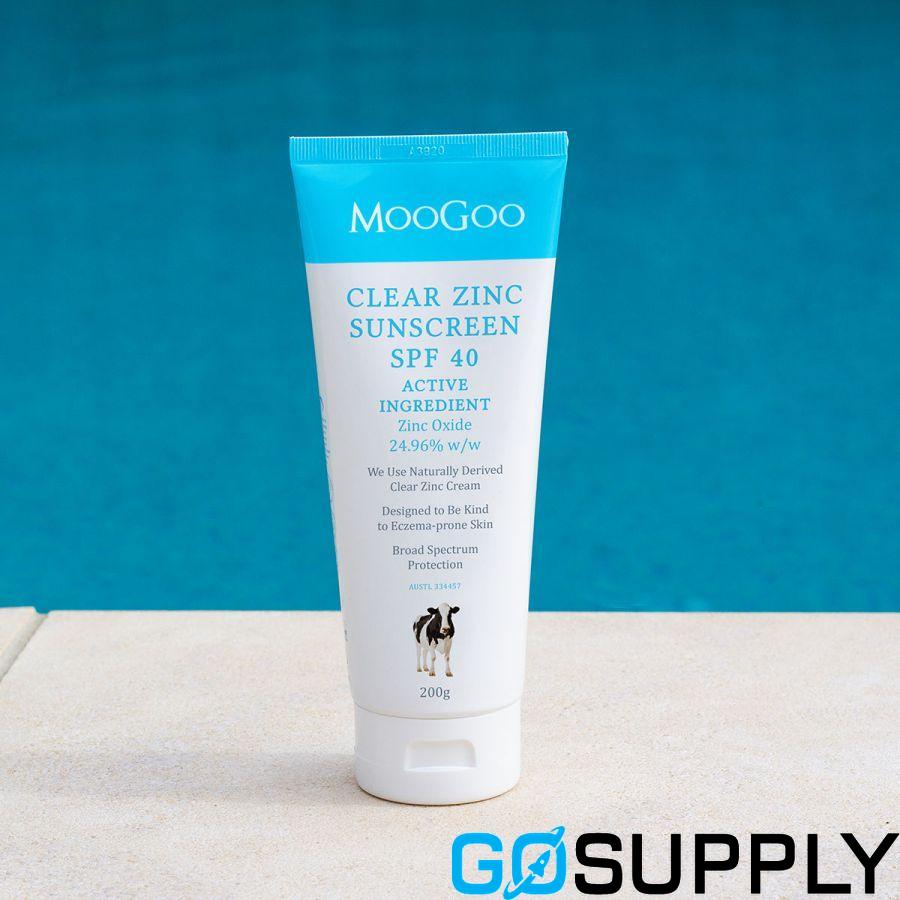 MooGoo Clear Zinc Sunscreen SPF 40 - Main Image