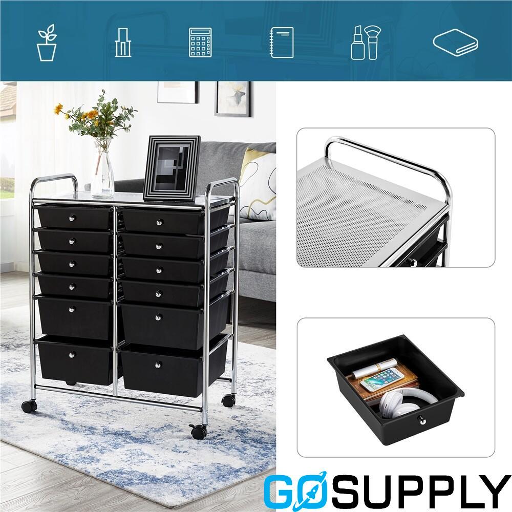 Movable 12-Drawer Storage - Thumbnail 2