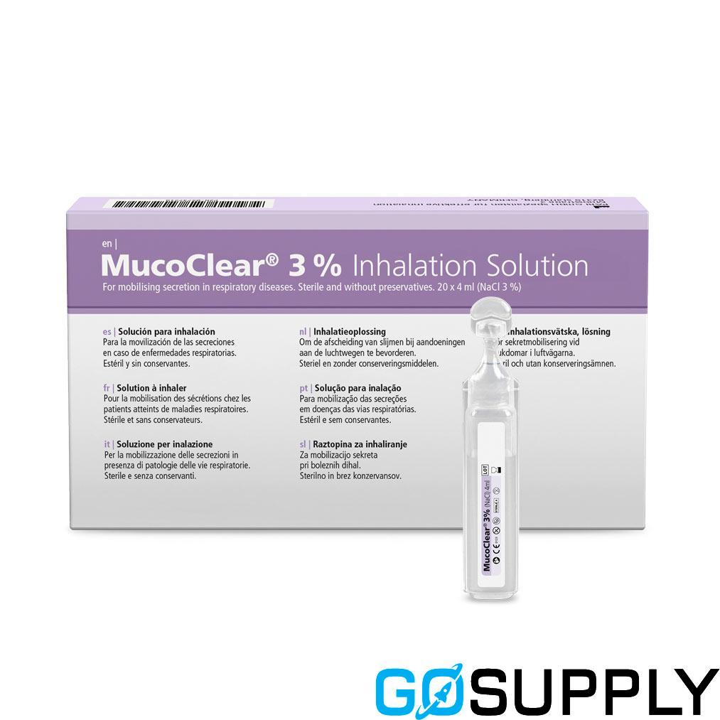 MucoClear Hypertonic Saline 3% 4Ml - Thumbnail 6