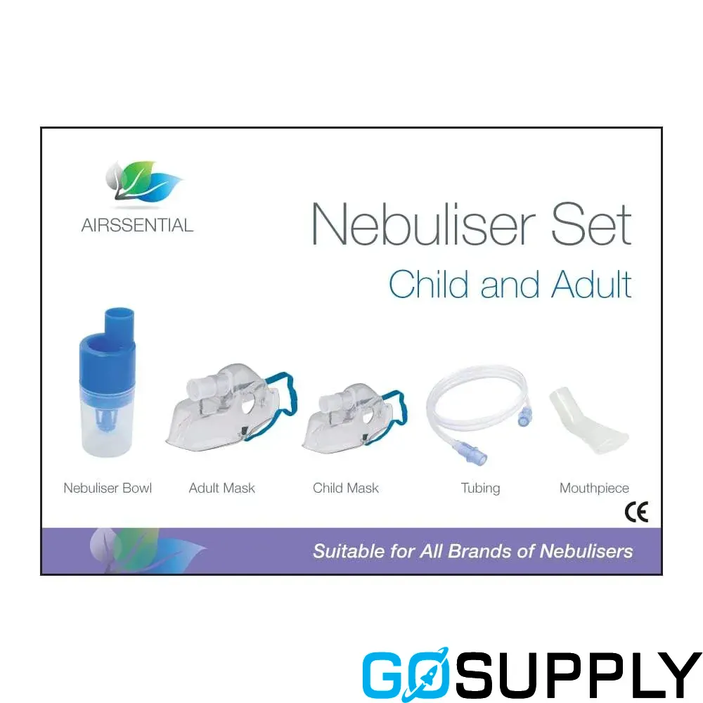 NEBULISER SET FOR CHILD AND ADULT - Thumbnail 3