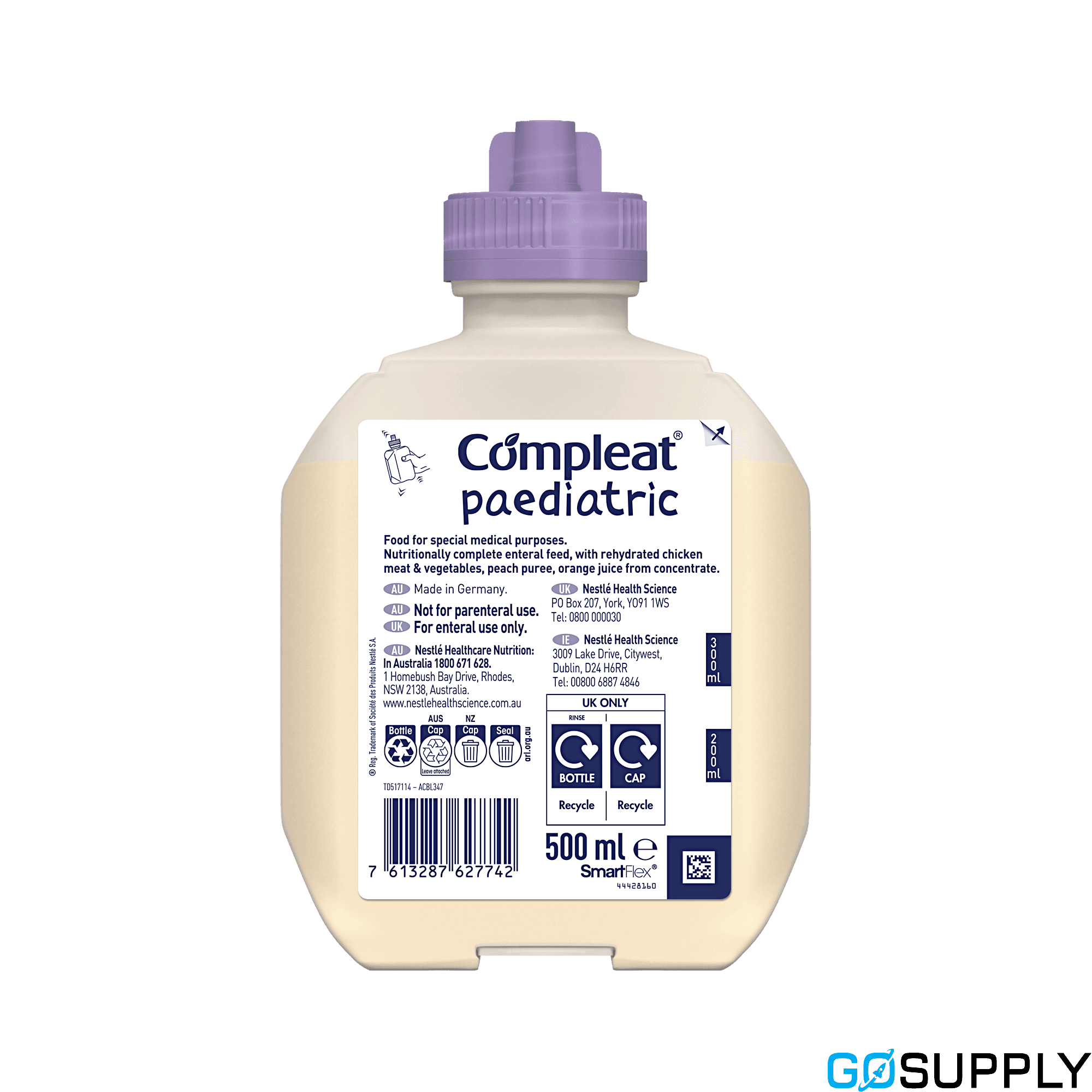 Nestle Compleat Tube Feed 500ml - Thumbnail 2