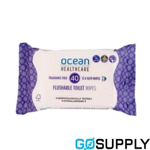 Ocean Flushable Toilet Wipes - Main Image