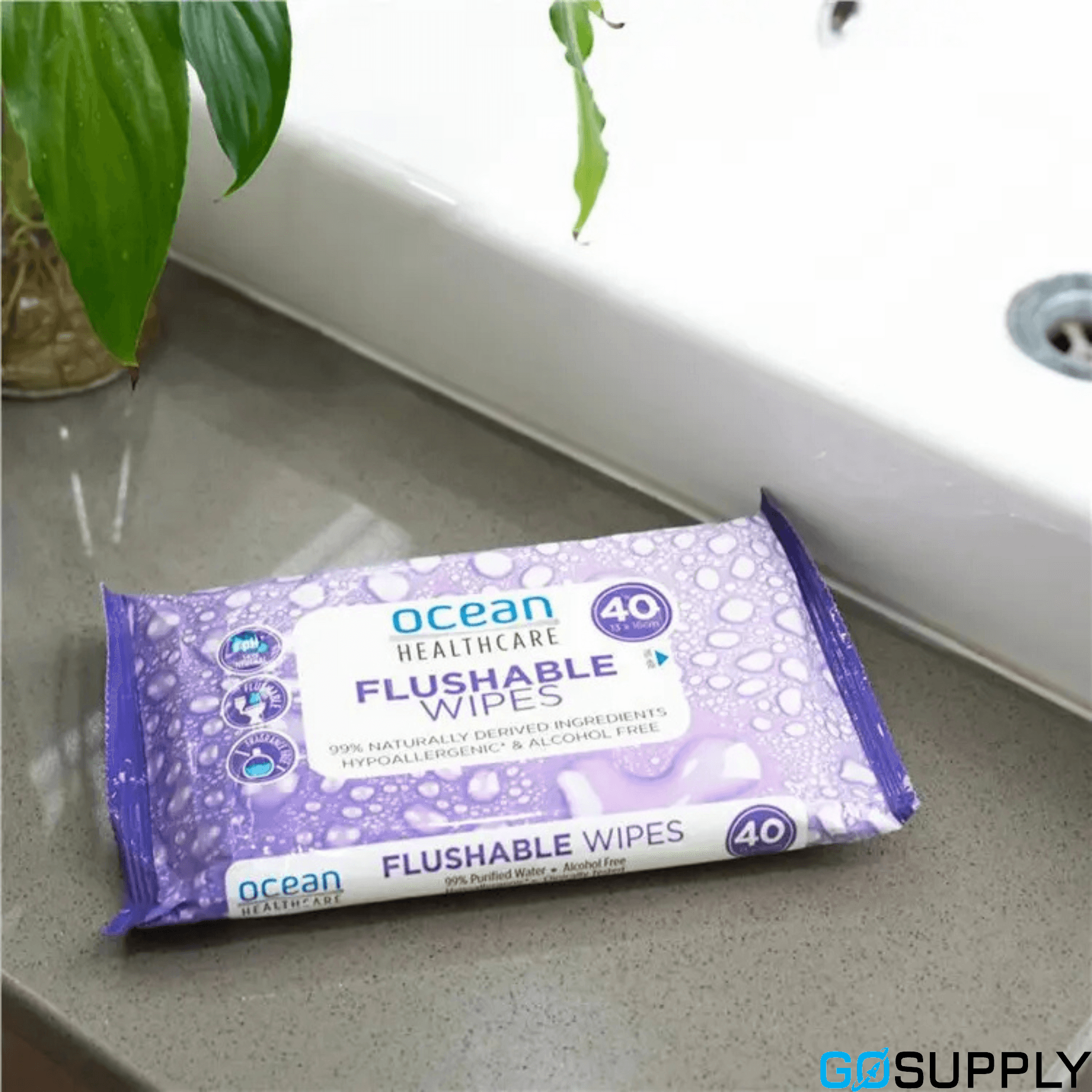 Ocean Flushable Toilet Wipes - Thumbnail 4