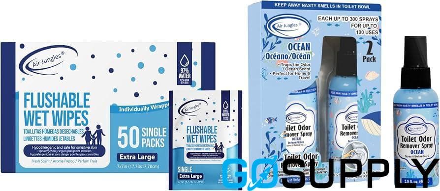 Ocean Flushable Toilet Wipes - Thumbnail 2