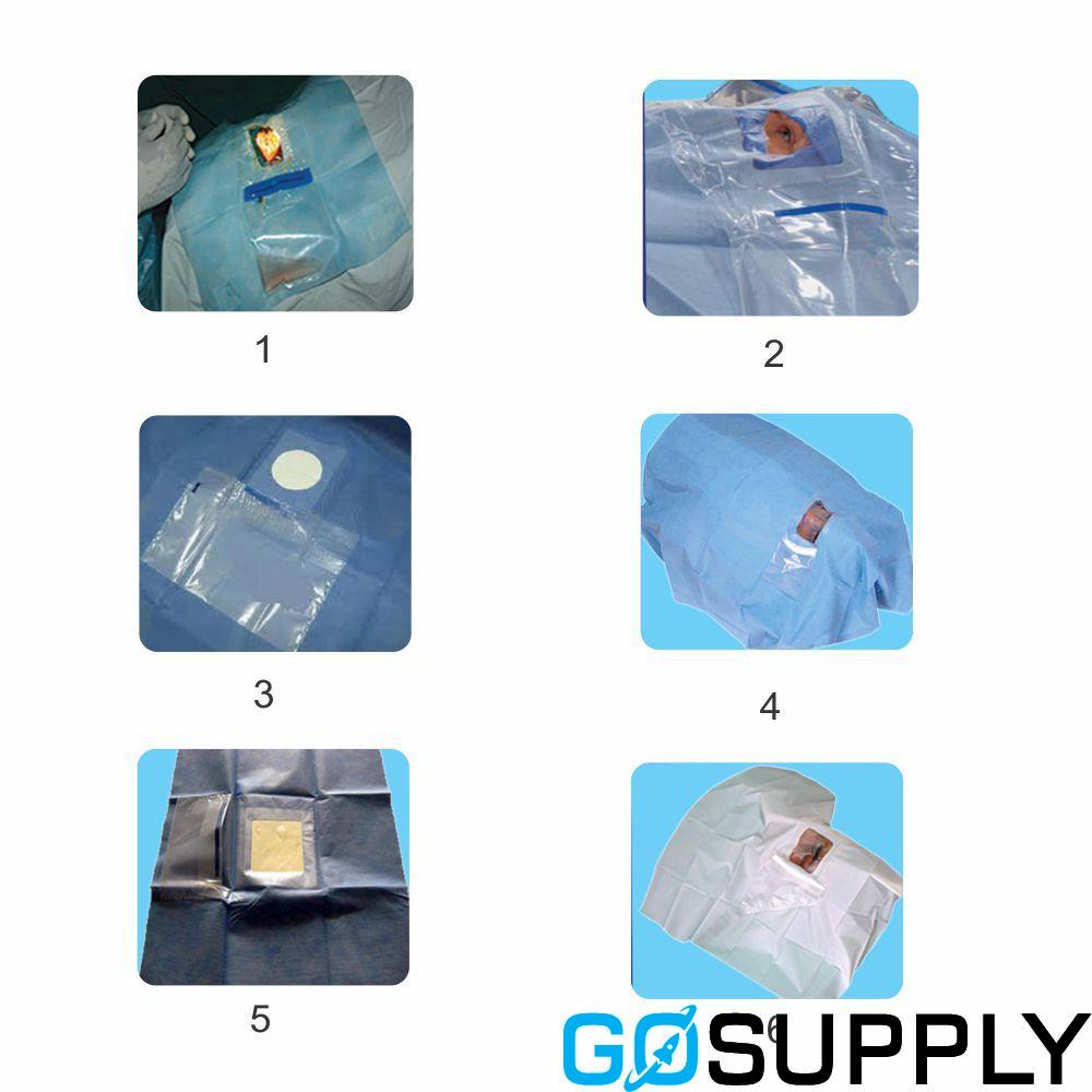 Ophthalmic Drape with Pouch - Thumbnail 3