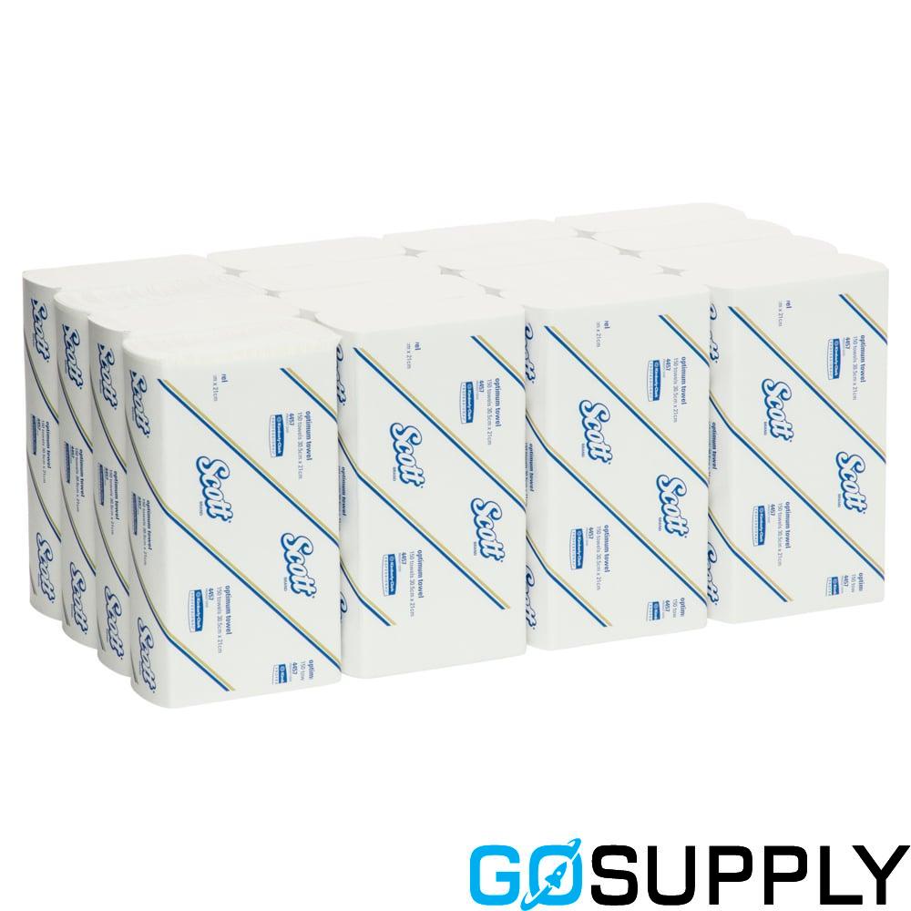 Optimum Hand Towels White Large  - Thumbnail 4
