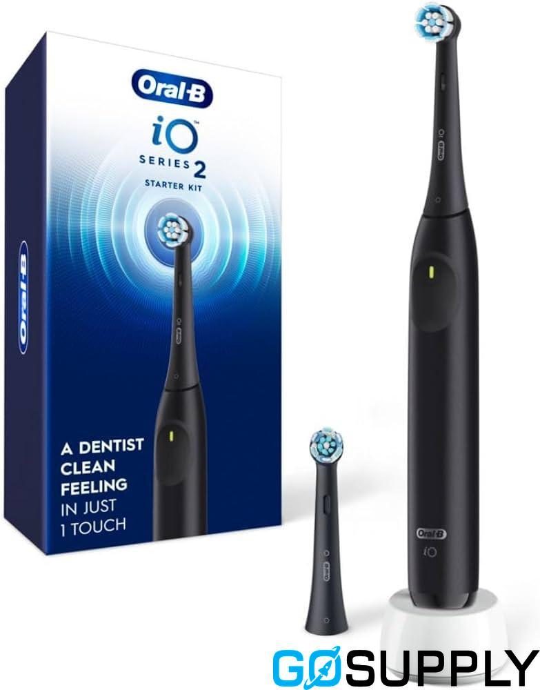 Oral-B iO2 Black Electric Toothbrush - Thumbnail 3