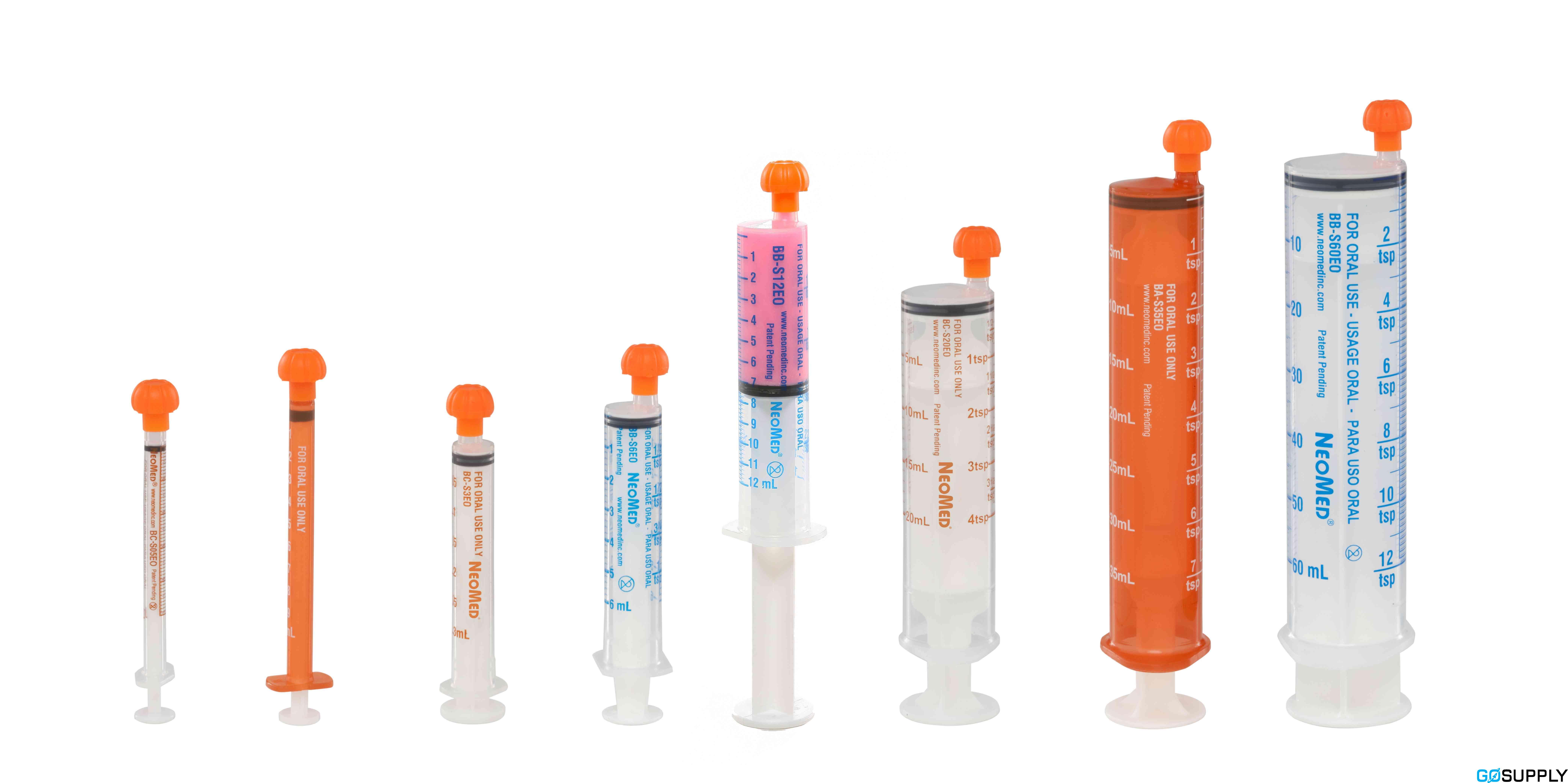 Oral Syringe (Orange) 60ml