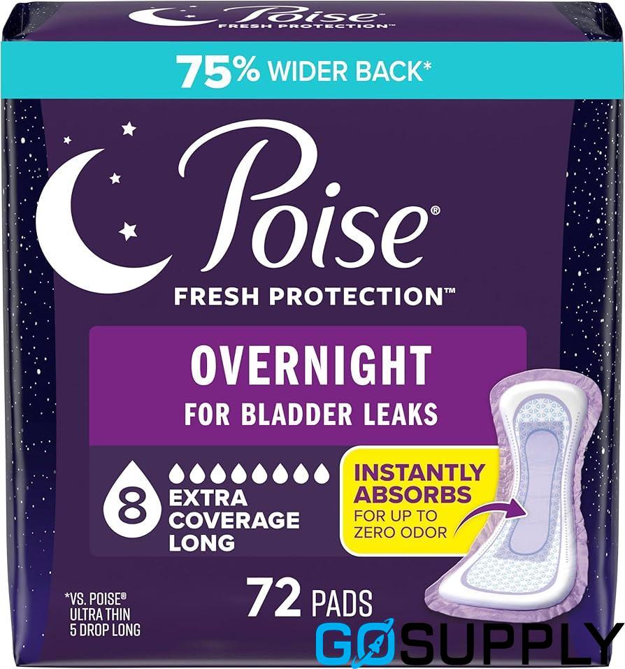 POISE PADS OVERNIGHT - Thumbnail 2